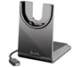 Poly Voyager USB-C Charging Stand Soporte de Recarga Compatible con Auriculares Voyager Focus 2 y 4300 Negro
