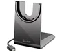 Poly Voyager USB-C Charging Stand Soporte de Recarga Compatible con Auriculares Voyager Focus 2 y 4300 Negro