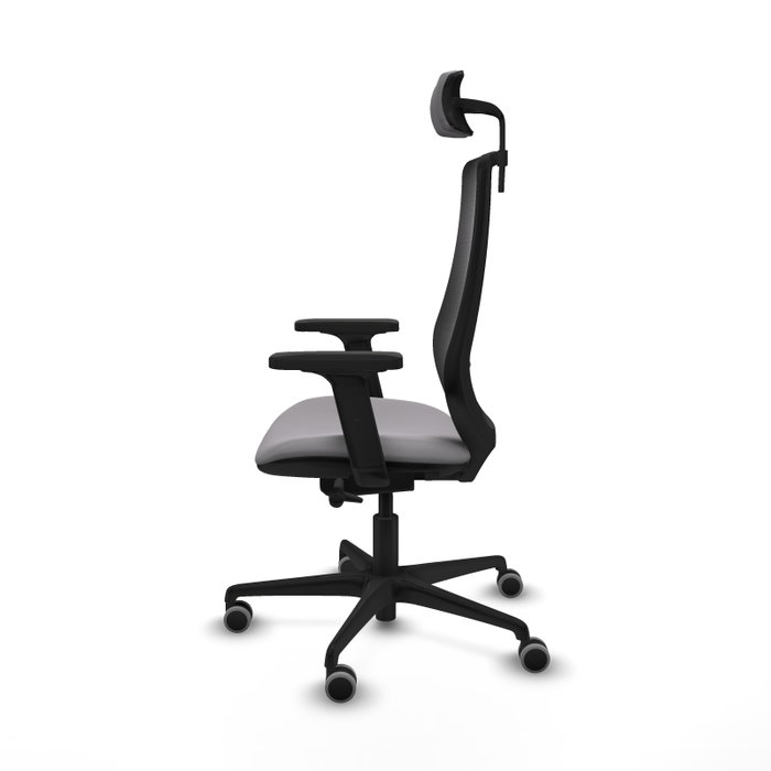 PIQUERAS Y CRESPO Silla de oficina Mardos Gris/Negro con mecanismo Sincro/Traslack PIQUERAS Y CRESPO Silla de oficina Mardos Gris/Negro con mecanismo Sincro/Traslack