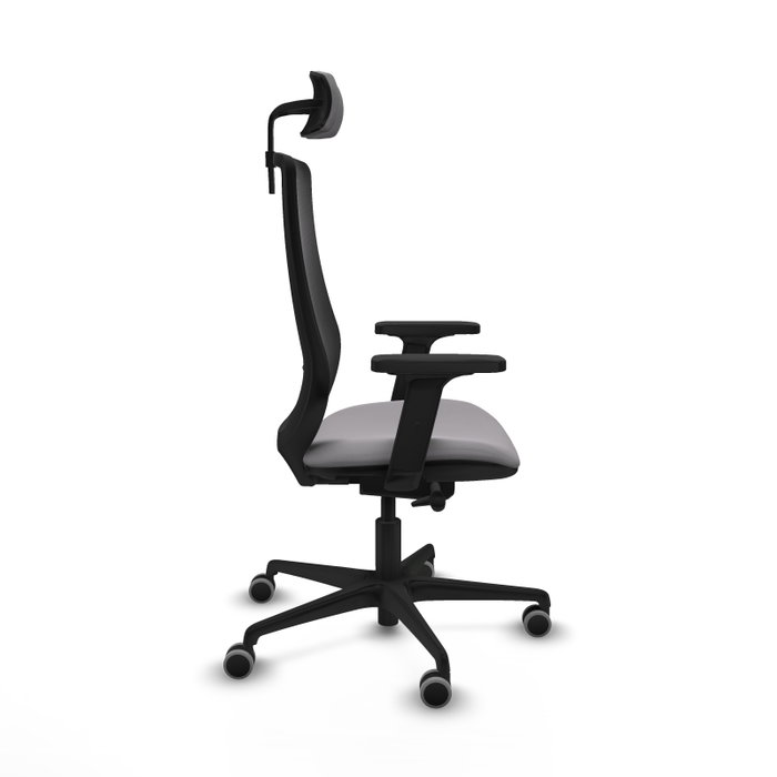 PIQUERAS Y CRESPO Silla de oficina Mardos Gris/Negro con mecanismo Sincro/Traslack PIQUERAS Y CRESPO Silla de oficina Mardos Gris/Negro con mecanismo Sincro/Traslack