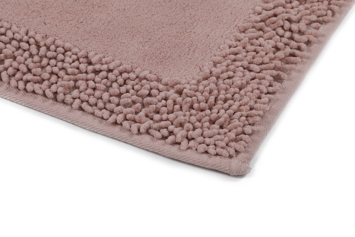 Mijölnir Juego de Alfombrillas de Baño de Algodón 100%, Antibacterianas y Antideslizantes, 50x60 cm y 60x100 cm, Lavables a Máquina, 1600 gr/m²