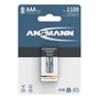 Ansmann Pilas recargables NiMH 1100 Micro AAA 1050 mAh (2 unidades)