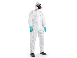 Safetop Buzo de trabajo Skingard Safe categoría 3 color blanco talla XL