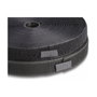 DeLOCK Cinta de gancho y bucle de alta resistencia 25 m x 25 mm negro