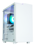 Zalman T4 PLUS Mini Tower Blanco PC Gaming con Ventana Lateral Iluminada y Filtro Anti-polvo