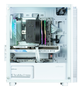 Zalman T4 PLUS Mini Tower Blanco PC Gaming con Ventana Lateral Iluminada y Filtro Anti-polvo