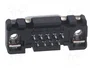 HARTING Conector D-Sub de 9 pines hembra recto