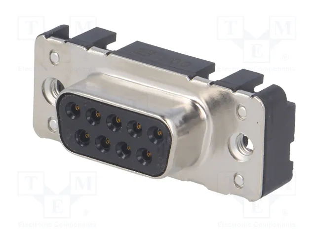 HARTING Conector D-Sub de 9 pines hembra recto
