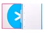 Antartik Cuaderno Espiral A4 Rosa 120 Hojas 90g