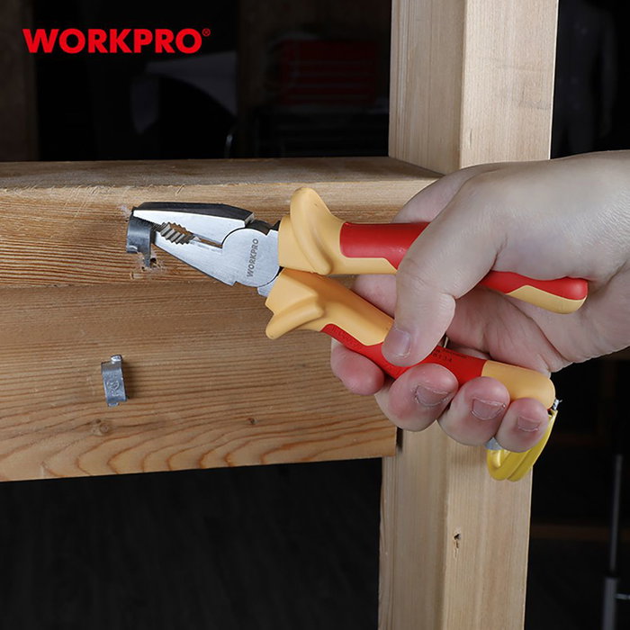 Workpro Juego de 4 Alicates Aislados 1000 V Workpro Juego de 4 Alicates Aislados 1000 V