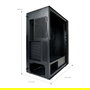 LC-Power LC-8000B Midi Tower Negro para PC Juego