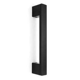 SYSTEM Manillon Kendal C200 Cromo Satinado Cepillado Acabado Grafito Medidas C300 Mm