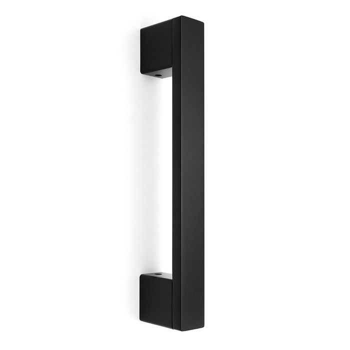 SYSTEM Manillon Kendal C200 Cromo Satinado Cepillado Acabado Grafito Medidas C300 Mm