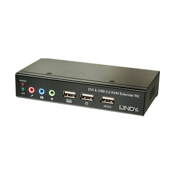 Lindy KVM Switch 39377 Negro DVI-D