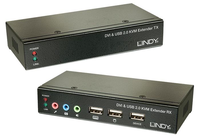 Lindy KVM Switch Negro