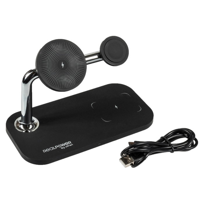 Realpower ChargeAIR Mag Estación de carga MagSafe negro