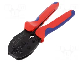 KNIPEX Crimpadora para terminales de cable y casquillos aislados