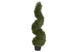 DKD Home Decor Planta de Ciprés Verde Topiario 40x40x123 cm (Pack de 2)