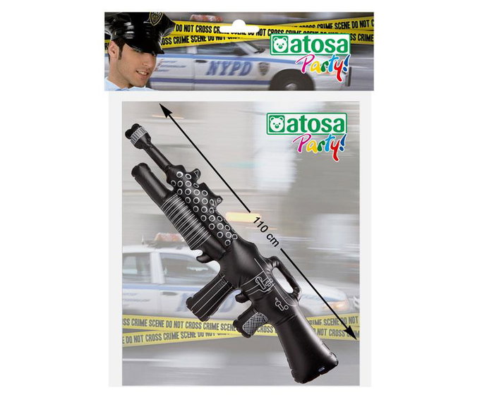 Metralleta Hinchable Carnaval Baile Música Cine