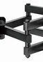 Gembird WM-80ST-03 Soporte para TV 37-80 pulgadas Negro