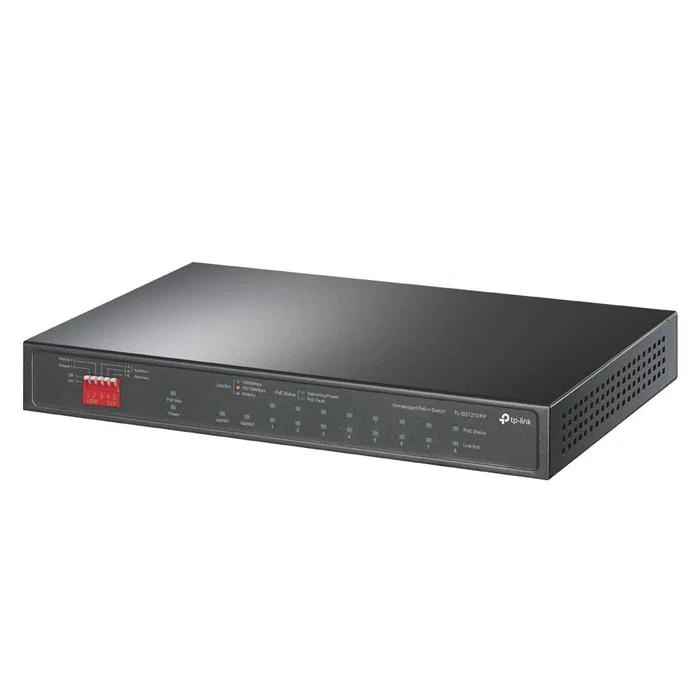 Tp-link TL-SG1210PP Switch No Administrado Gigabit Ethernet PoE Negro Tp-link TL-SG1210PP Switch No Administrado Gigabit Ethernet PoE Negro