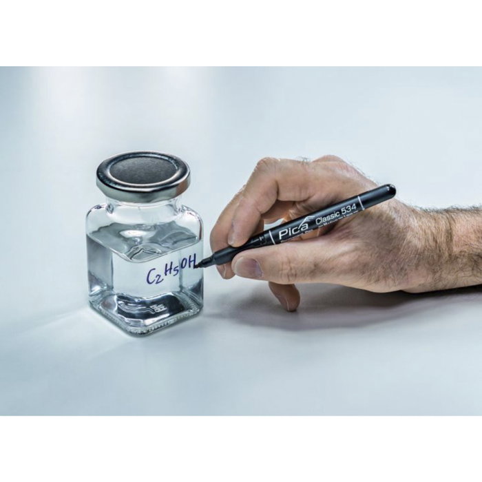 Pica Pica Permanent Pen, 1,0 mm, Negro