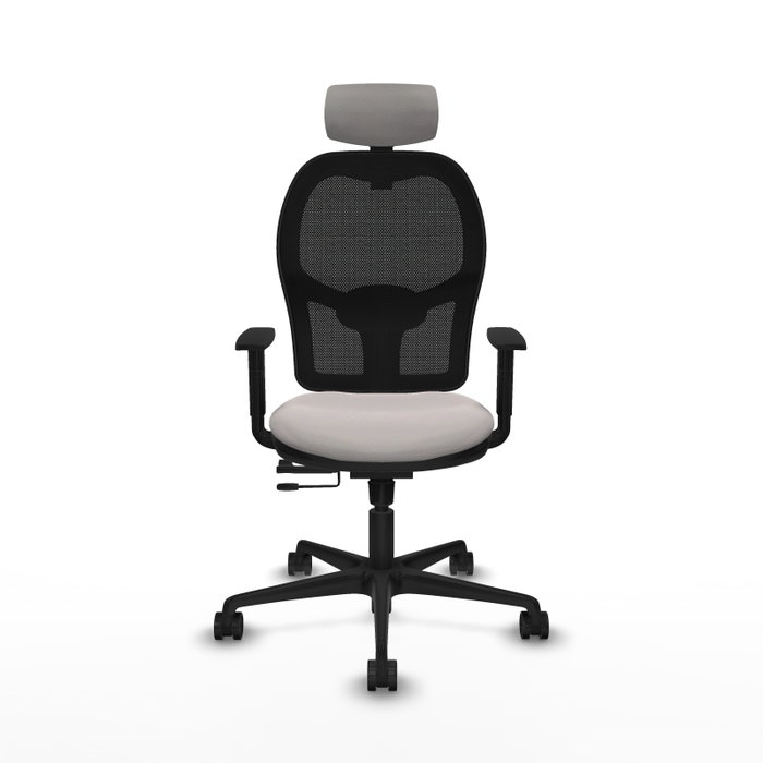 PIQUERAS Y CRESPO Silla de oficina Jorquera Blanco/Negro PIQUERAS Y CRESPO Silla de oficina Jorquera Blanco/Negro