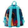 Loungefly Mochila Aladdin Disney 25cm Cuero Vegano Herrajes Dorados Ajustable Bolsillos Laterales Forro a Juego