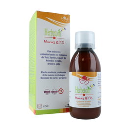 Bioserum Herbetom Kids Mucos & TS 250 ml Jarabe para la Fluidez Respiratoria
