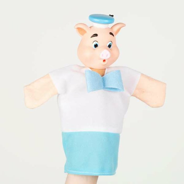 Color Baby Marionetas Los Tres Cerditos set 4 piezas de 25 cm Color Baby Marionetas Los Tres Cerditos set 4 piezas de 25 cm