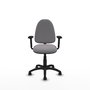 PIQUERAS Y CRESPO Silla de oficina Aýna Gris con Brazos 2D