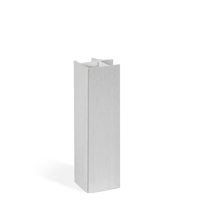 HERRAJES ALK Ángulo Rígido Zesio H80/H100/H147/H164 Plata/Blanco Mate Acabado Mate para Zócalo 80mm 100mm 147mm 164mm Reversible HERRAJES ALK Ángulo Rígido Zesio H80/H100/H147/H164 Plata/Blanco Mate Acabado Mate para Zócalo 80mm 100mm 147mm 164mm Reversible