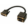Lindy Cable Divisor DVI-D de 0,18 m Negro