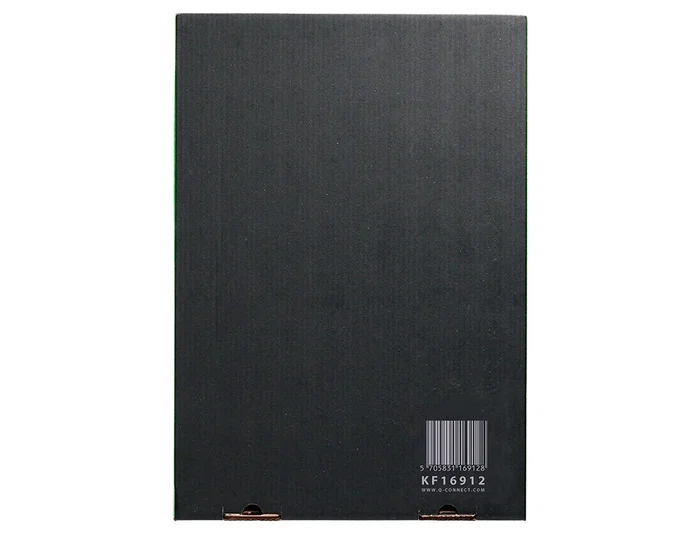 Q-connect Funda multitaladro folio piel de naranja 50 micras A4+ bolsa 10 unidades