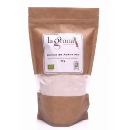 LA GRANA Harina De Avena 500Gr. Eco Ecológica Artesanal Molino Piedra Vegana Sin Aditivos