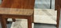 DKD Home Decor Consola Colonial Marron Crudo Mango Algodon 95x81x40 cm Set de 3