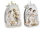 DKD Home Decor Set de 2 Figuras de Nacimiento en Resina, 18x9x25,5 cm, Surtido