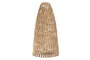 DKD Home Decor Set de 3 Pantallas de Fibras Naturales y Metal 36x36x72