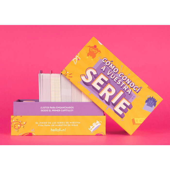 HELLOFUN! Juego Como Conoci a Vuestra Serie Español +14 Años Para +4 Jugadores