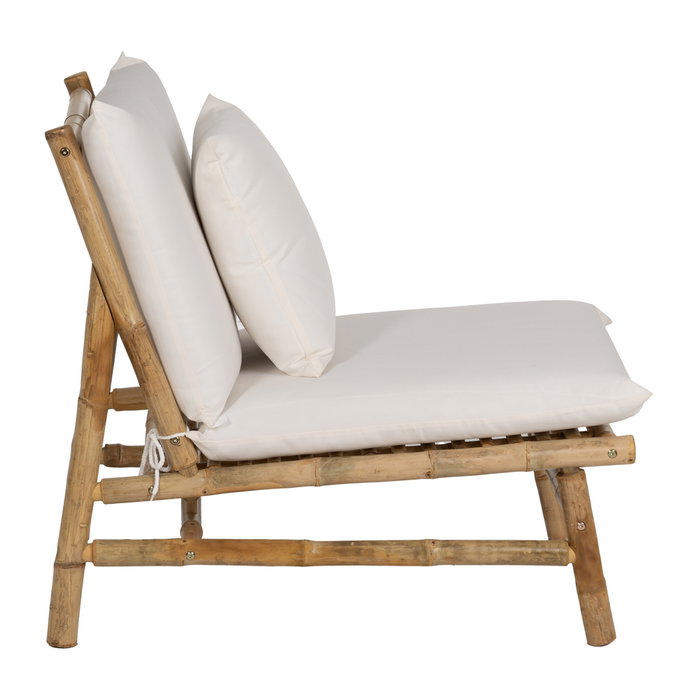 Sillón Natural Bambú 65 X 86 X 81 cm Sillón Natural Bambú 65 X 86 X 81 cm