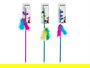 Mascow Palo Juguete Para Gato Con Plumas Surtidos Colores 6x46x3 cm (Set de 36)