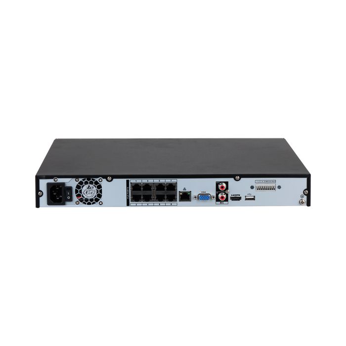 Dahua Technology NVR4208-8P-EI WizSense de 8 canales con 8 PoE y 2 HDDs