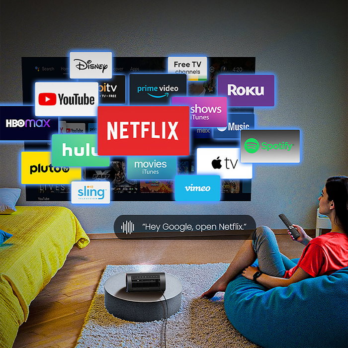 Proyector JMGO PICOPLAY+POWERBANK+TRIPOD+BAG 1080 p 450 lm 1920 x 1080 px