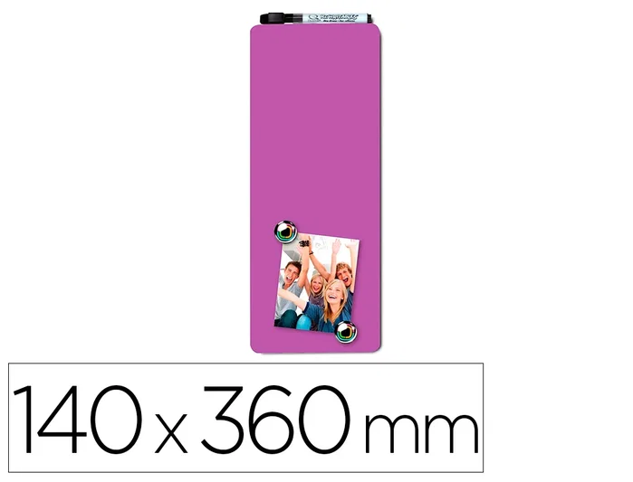 Rexel Pizarra Hogar Magnética 140x360 mm Morada Rexel Pizarra Hogar Magnética 140x360 mm Morada