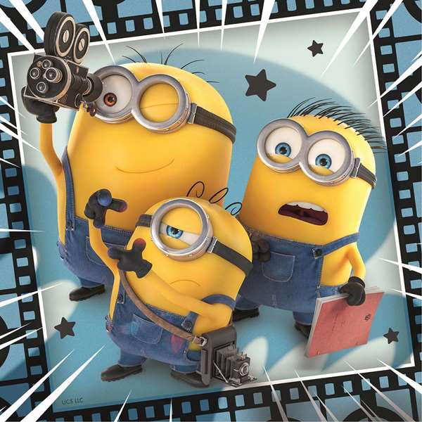 Ravensburger Puzzle Minions 3, 3 x 49 piezas, Multilingüe, Edad 3+ Ravensburger Puzzle Minions 3, 3 x 49 piezas, Multilingüe, Edad 3+