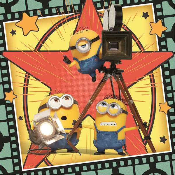 Ravensburger Puzzle Minions 3, 3 x 49 piezas, Multilingüe, Edad 3+ Ravensburger Puzzle Minions 3, 3 x 49 piezas, Multilingüe, Edad 3+