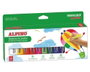 Alpino Témperas en Barra Pintacolor 12 Colores Surtidos Tapas Giratorias