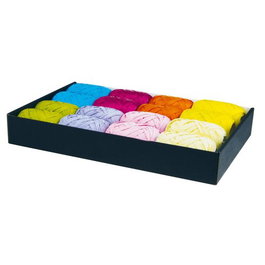 Rafia Cinta Rollo Clairefontaine 13 Mm X 20 M Surtido Colores Tendencia Caja De 16 (8 Col.)