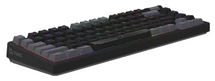 Aqirys ADARA MINI LE Teclado Mecánico Negro/Gris