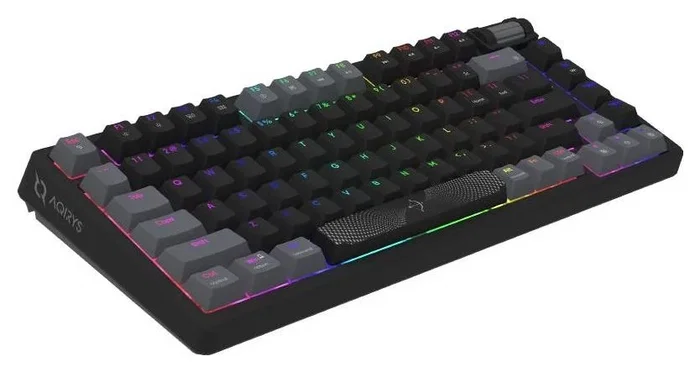 Aqirys ADARA MINI LE Teclado Mecánico Negro/Gris